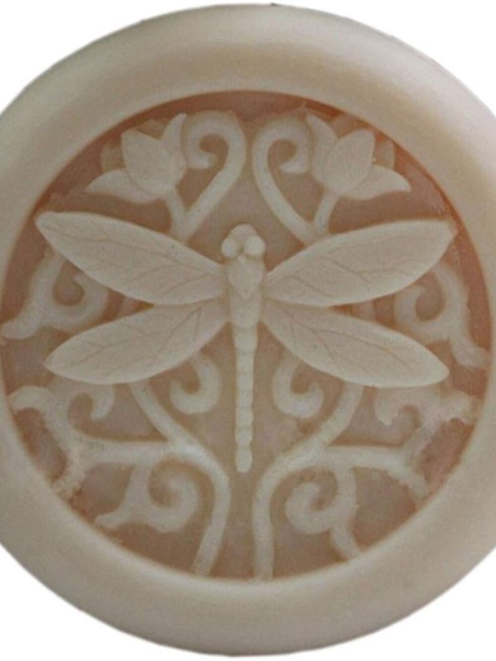 Round Dragonfly Silicone Soap Molds Soap Molds for Soap Making Silicon Molds for